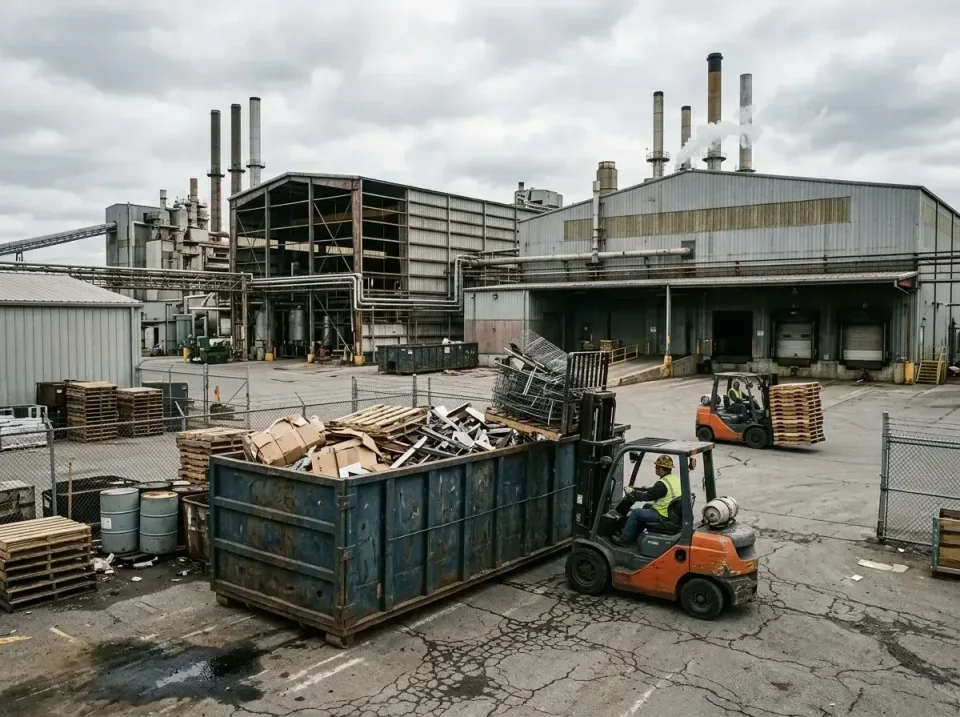 industrial-factory-scrap-conta-003 — frequently asked questions, Cheap Roll-off Dumpster Rentals in Clinton, UT